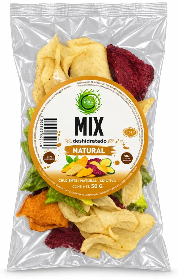 Bolsa de Mix de verduras Natural de 50 g