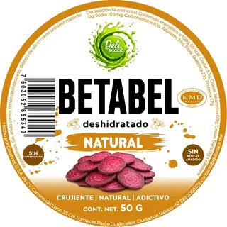 Etiqueta de Betabel Natural