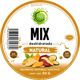 Etiqueta de Mix de verduras Natural