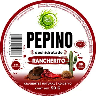 Etiqueta de Pepino Rancherito