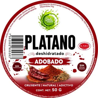 Etiqueta de Plátano Adobado